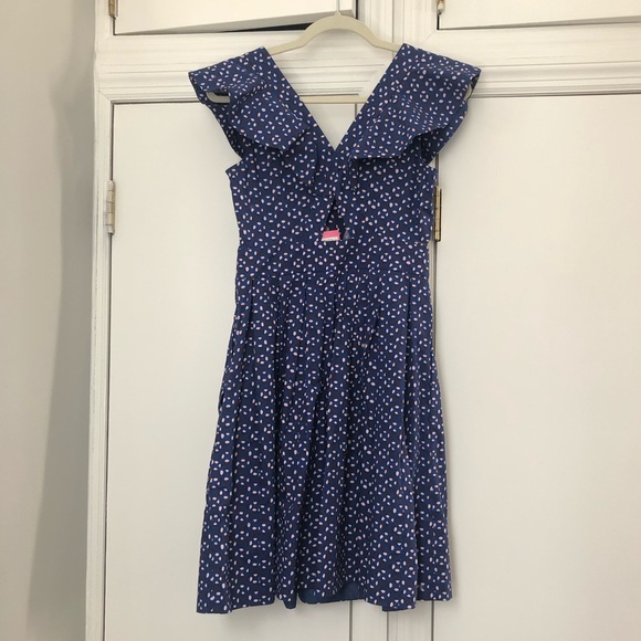 Kate Spade Geo Dot Poplin Dress - Picture 8 of 8